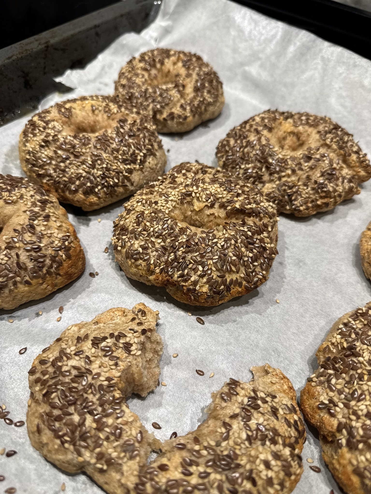 High-Protein-Bagels